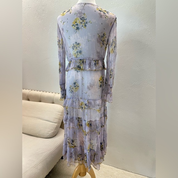 Sundance Natalie Flounce Dress S - Picture 4 of 11